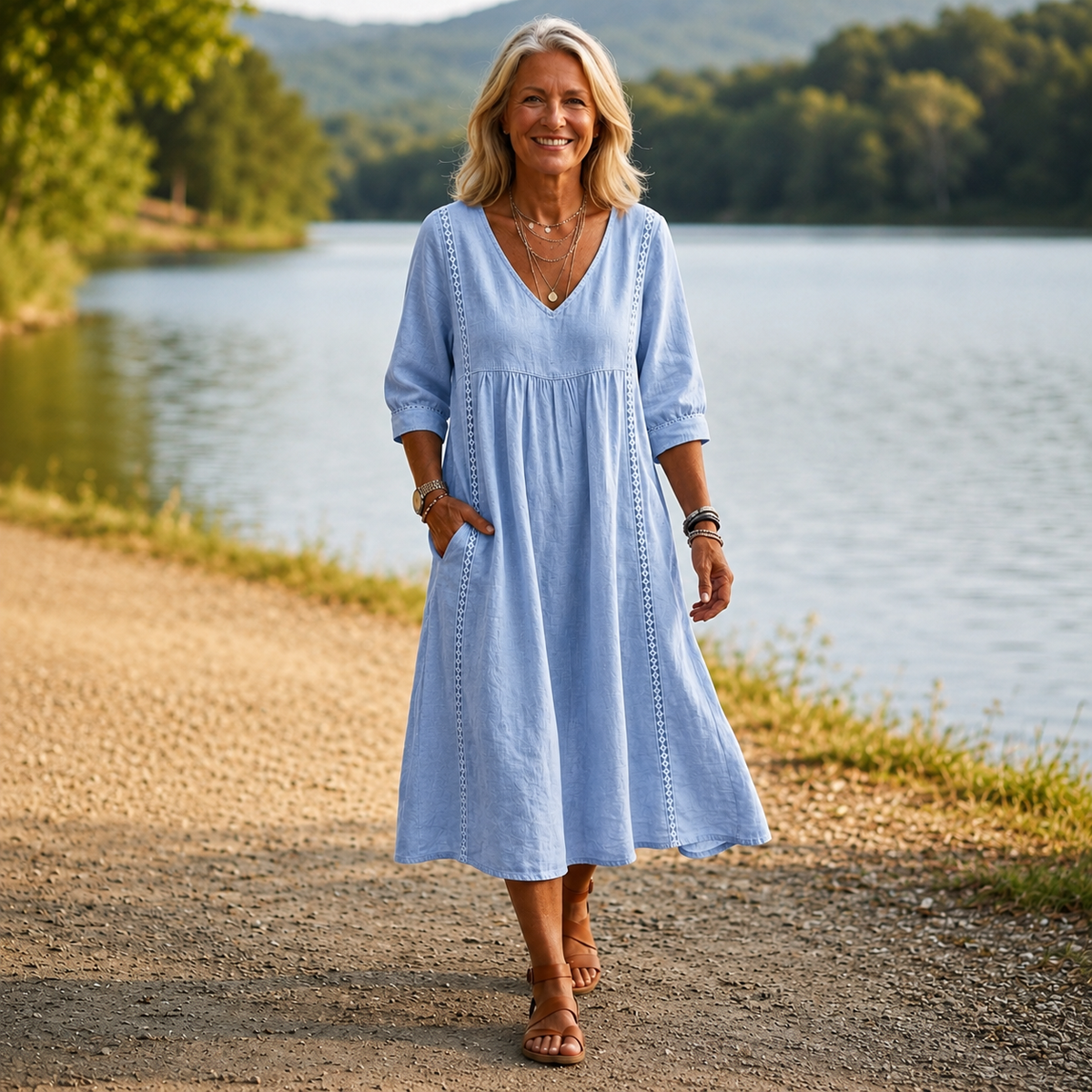 Marilyn Tummy Flattering Dress