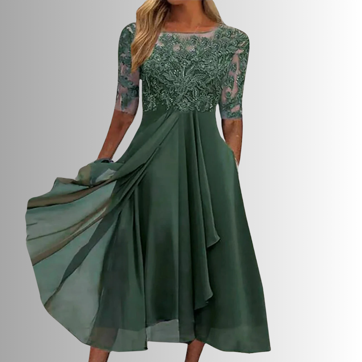 Rhiana™ | Elegant Lace Dress
