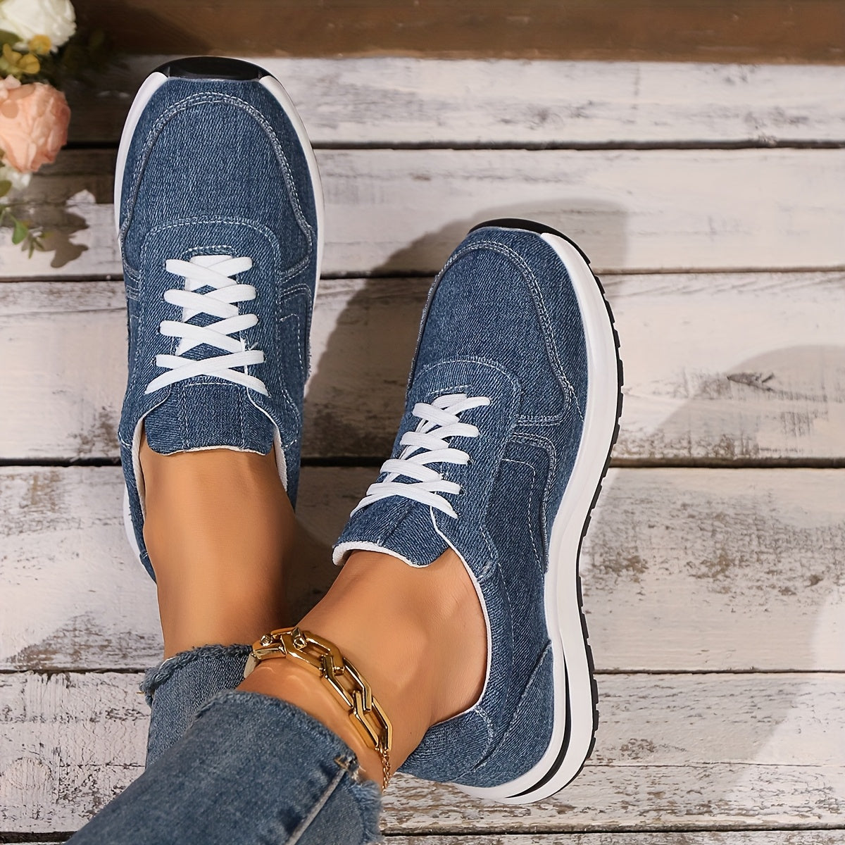 Lizzy™ | Orthopedic Denim Sneakers