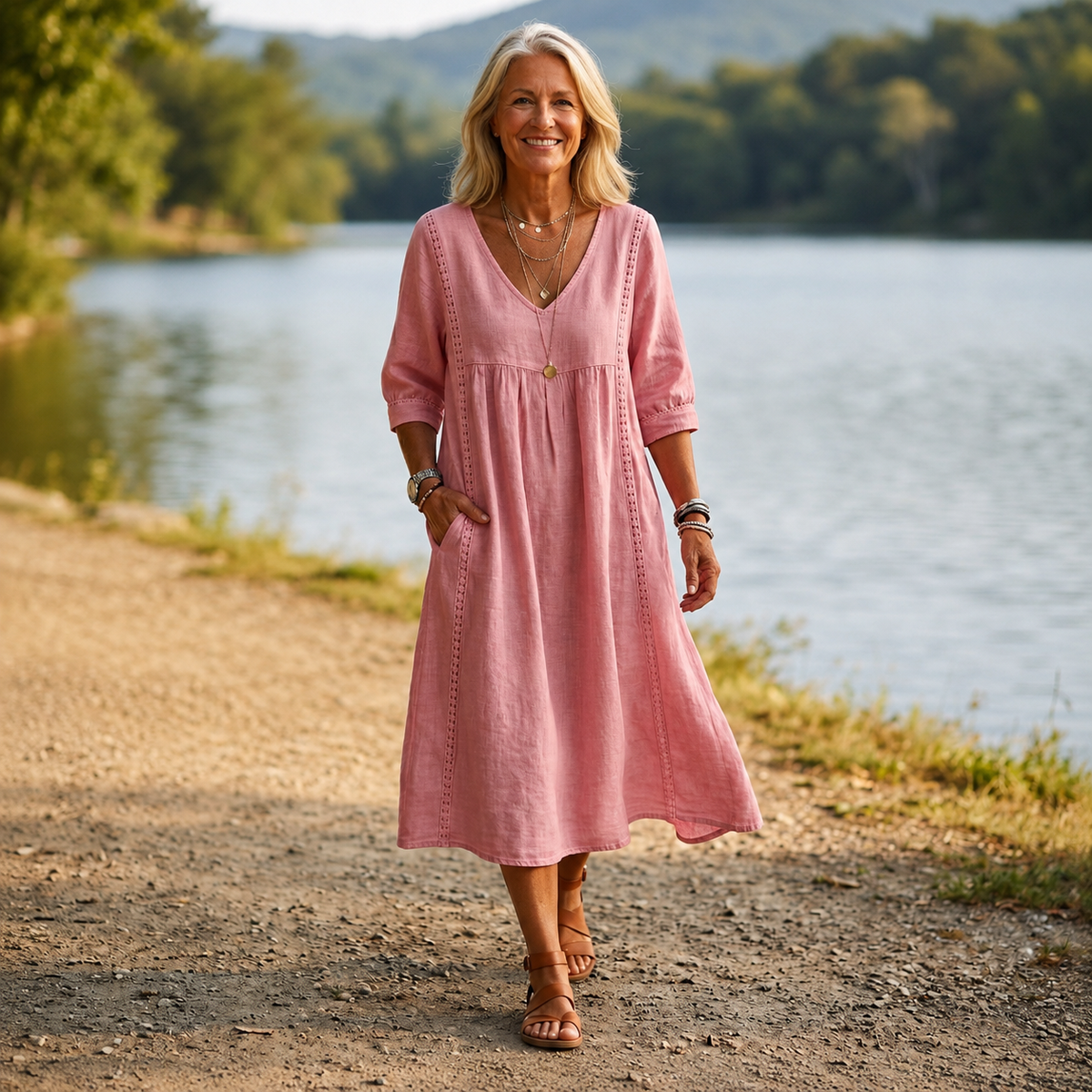 Marilyn Tummy Flattering Dress