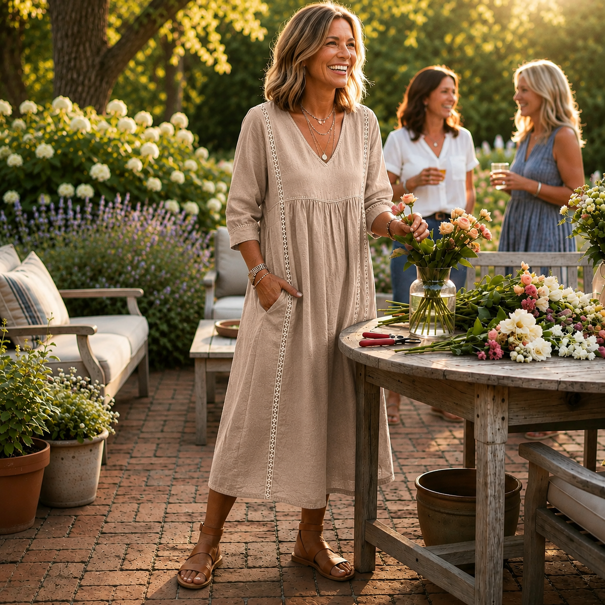 Marilyn Tummy Flattering Dress