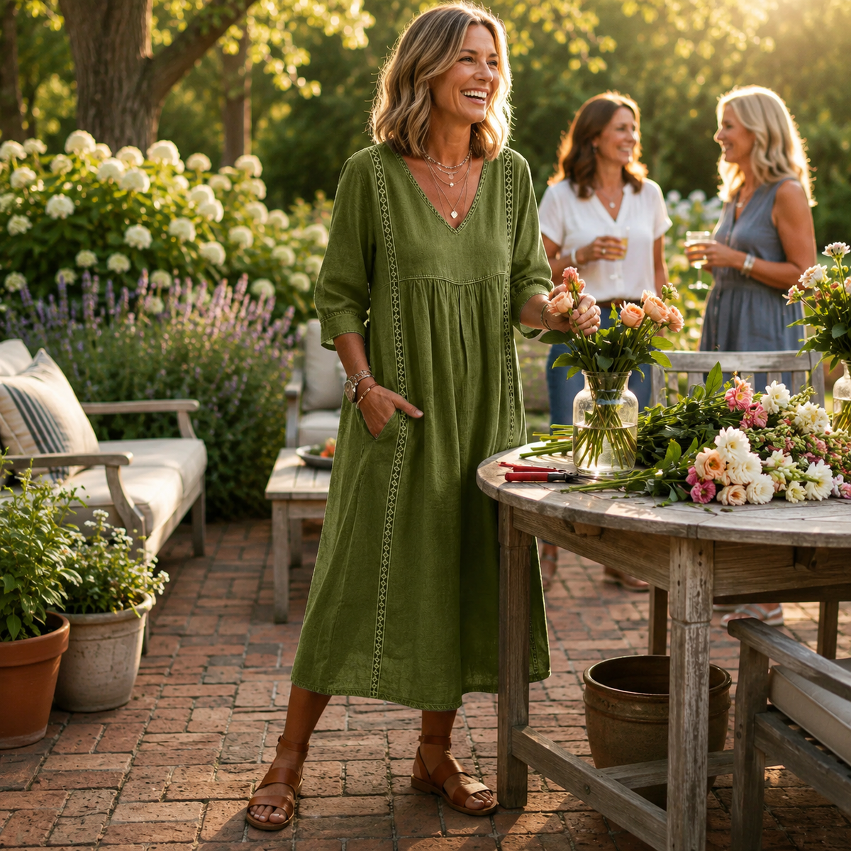 Marilyn Tummy Flattering Dress