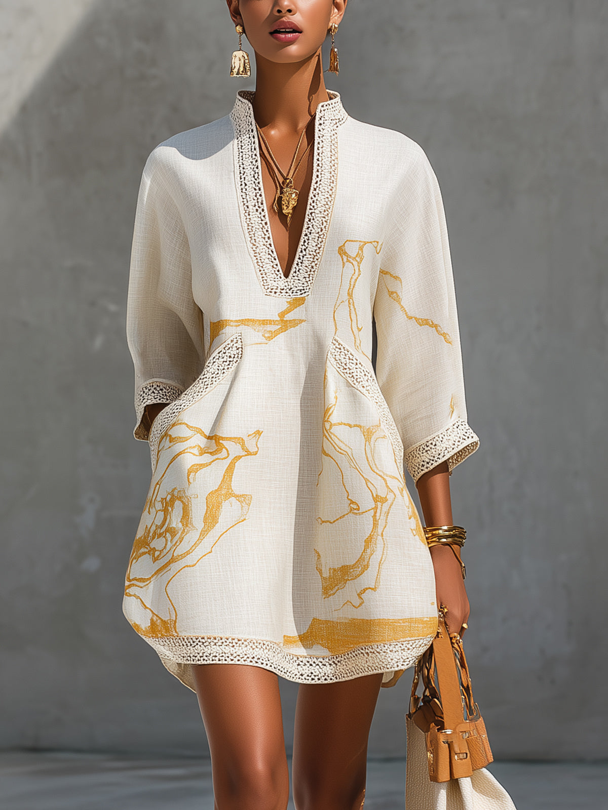 Aliénor | Soft Mini Dress