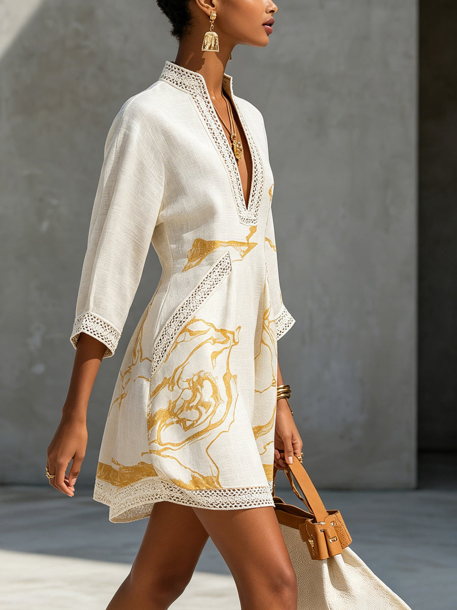 Aliénor | Soft Mini Dress